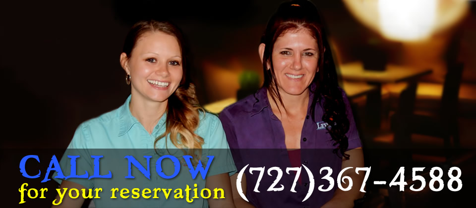 call now for your reservation: (727)367-4588
